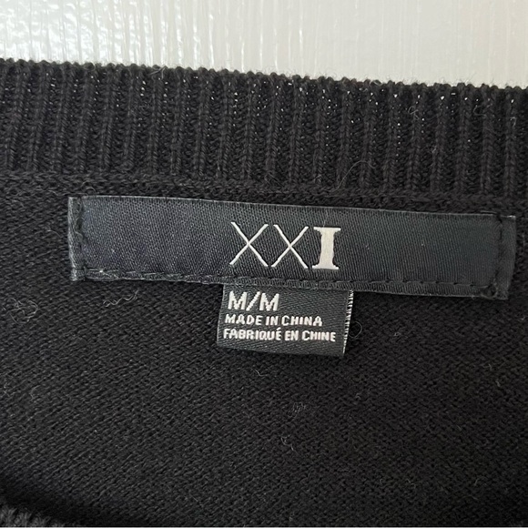 Forever21 Black Sequin Cardigan - Picture 5 of 5